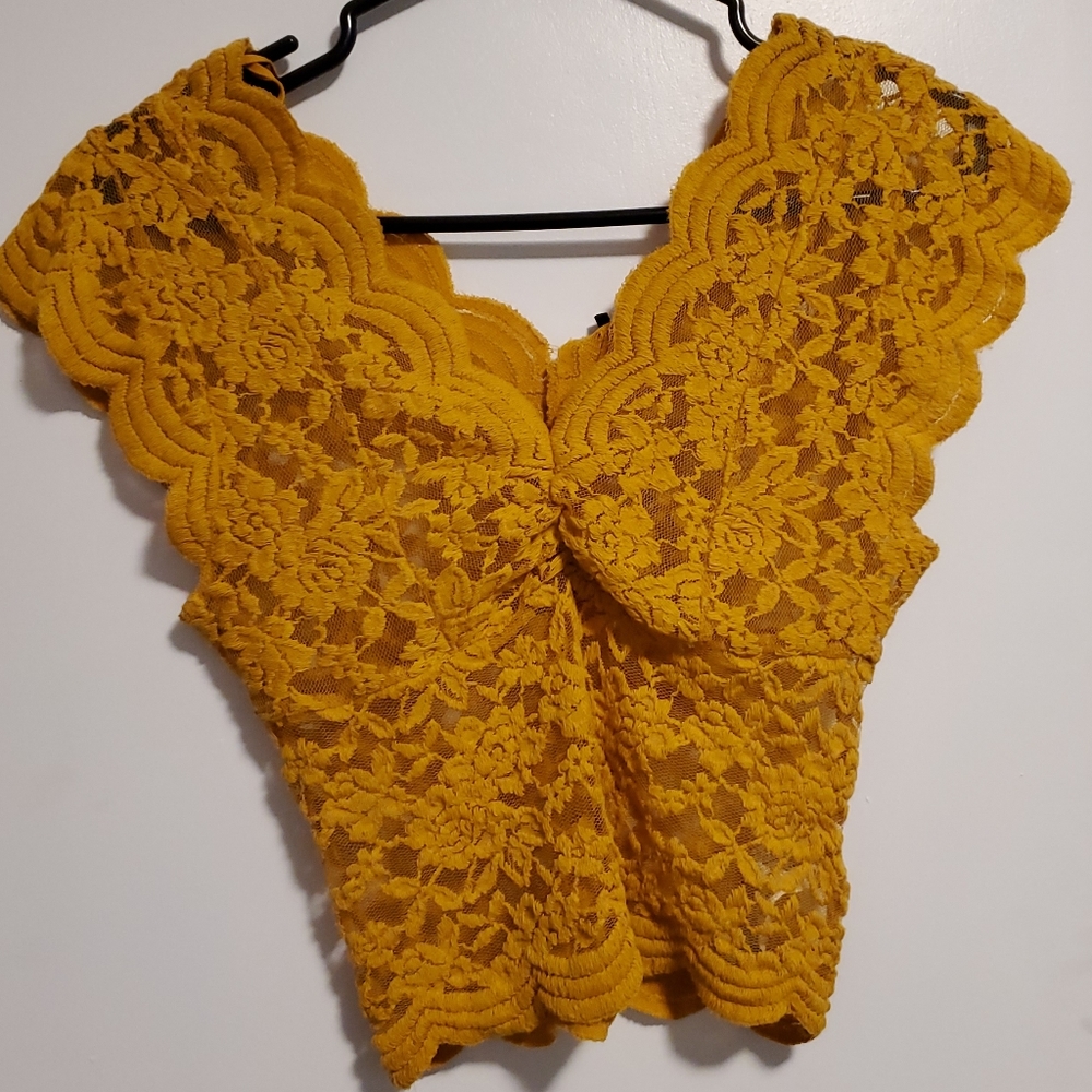 Zara lace top